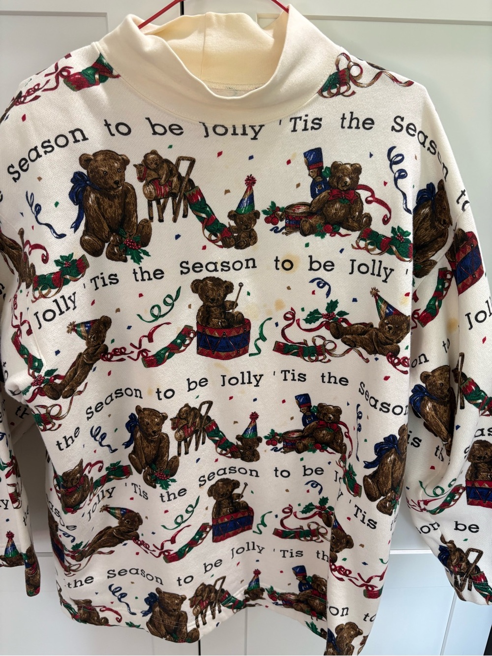 Vintage 90s Christmas sweater shirt